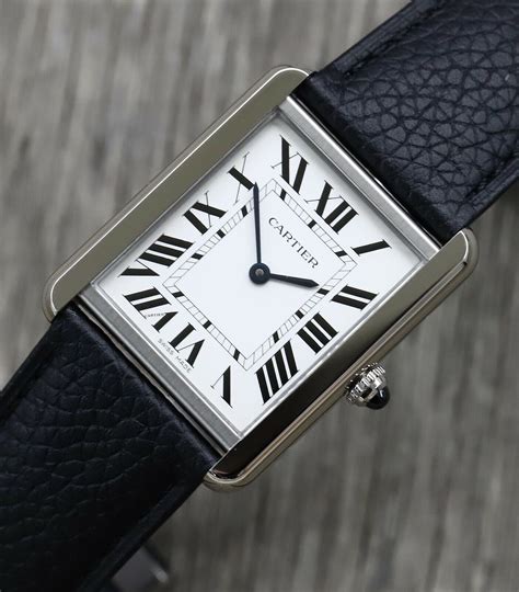 cartier tank solo large dimensions|cartier tank solo large model.